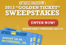 Antiques Roadshow Sweepstakes Image