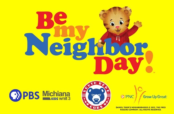 WNIT, PNC Grow Up Great,  and the South Bend Cubs Present  Be My Neighbor Day! Photo