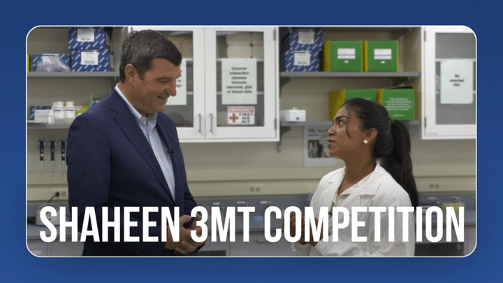 Shaheen 3MT Competition at the University of Notre Dame Thumbnail
