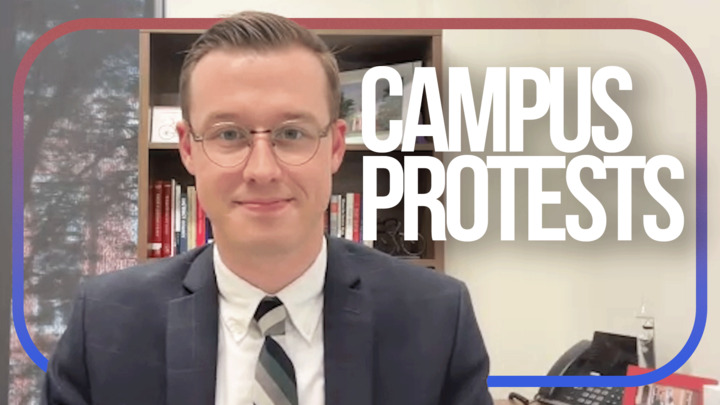 First Amendment Rights for Campus Protestors Photo