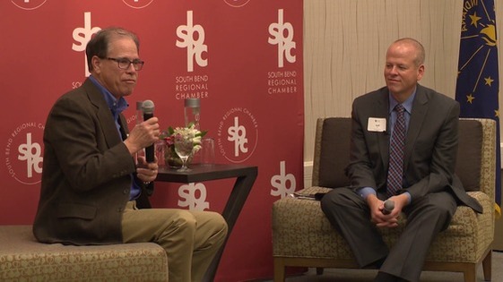 A one on one discussion with Senator Mike Braun Photo