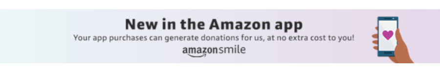 Amazon Smile Banner 2018