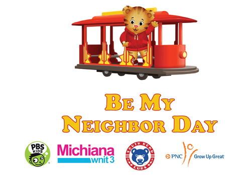 Be My Neighbor Day. Michiana wnit3. South Bend Cubs. PNC Grow up Great.
