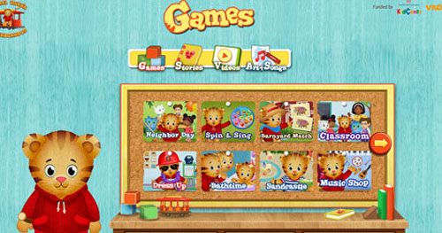 Image of Daniel Tiger Games