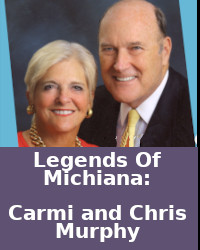 Logo for Legends of Michiana: <br>Carmi and Chris Murphy