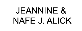 JEANNINE & NAFE J. ALICK