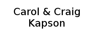 Carol & Craig Kapson Logo
