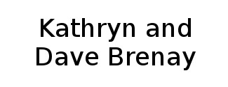 Kathryn and Dave Brenay Logo