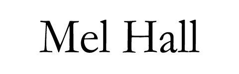 Mel Hall Typeset